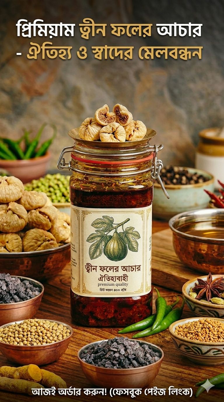 ত্বীন ফলের আচার - ৫০০ গ্রাম
